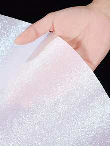 1pc 3 Meters/5m Champagne White Sequin Carpet, Suitable For Wedding, Wedding Decoration, Holiday Birthday Party Ceremony Decoration, Event Stage Background Decoration, Store Opening Entrance Decoration, Holiday Party Decoration, Room Decoration, Home Decor, Outdoor Party Decoration, Background Decoration, Wedding Party Supplies. Long Carpet Can Be Trimmed. - White - View 11