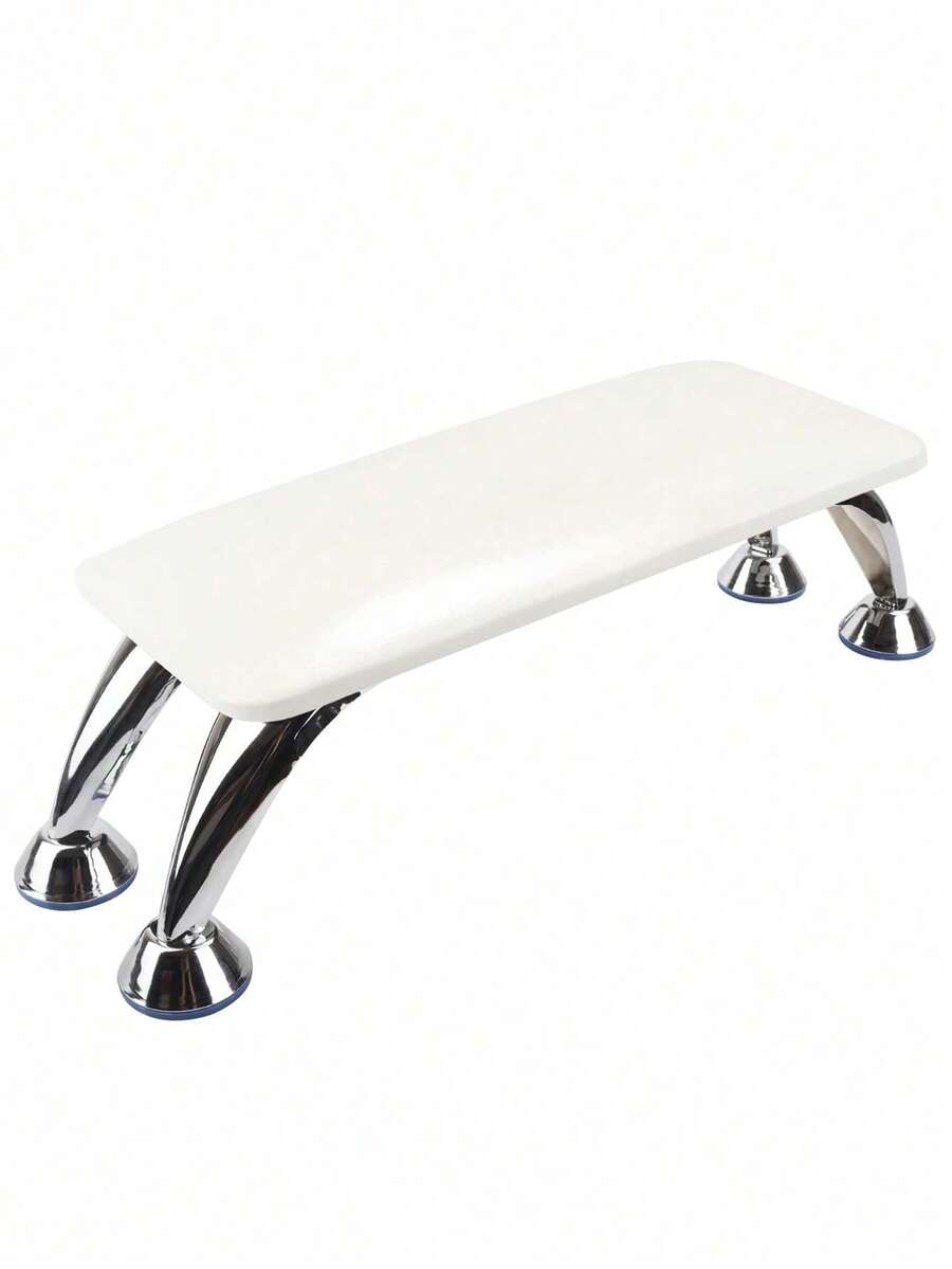 Großes gepolstertes Nagelruhe-Pad - Ultraweiche Mikrofaser-Leder-Hand- und Fußstütze für Maniküre und Pediküre, abnehmbares Nageltechnik-Werkzeug - professionelles Salon-Zubehör für Nageltechniker