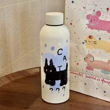 日常便携卡通图案大容量酒瓶 - 紅酒瓶保溫杯 - 查看 16