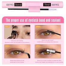 384pcs Eyelash Extension Kit, DIY Eyelash Extension Set, Individual Lash Cluster Kit, D-Curl Eyelash Extension Set, Includes Adhesive, Sealant And Eyelash Extension Tools, Suitable For Daily Use, Parties, Travel, Or As A Gift For Family And Friends - 黑色 - 查看 10