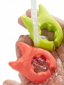 3pcs Silicone Kitchen Utensils Set - Spill-Proof Ladle, Pot Lid Holder, And Multi-Functional Spatula Rack, Random Color, Suitable For Home And Restaurant Kitchen