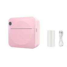 Mini Printer, Portable Inkless Thermal Printer, Suitable For Photos, Diaries, Notes And Memos, Home, School, Office And Creative Organization - Multicolor - View 14