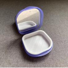 Boîte de rangement portable et invisible pour appareils orthodontiques d'alignement des dents