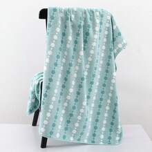 1 Oversized Bath Towel, Suitable For Women, Super Soft, Super Absorbent Quick Drying Coral Fleece Bath Towel - Multicolor - View 10