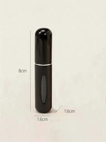 1 peça/2 peças Frasco Atomizador de Perfume Recarregável, Vaporizador de Fragrância de Alumínio Portátil para Viagens, Vaporizador Cosmético Multifuncional Volta às Aulas