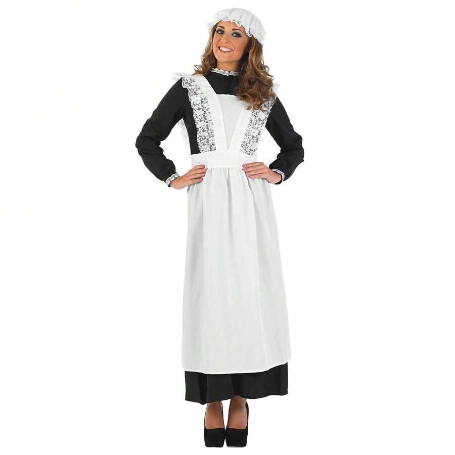 Morph Costumes Elegant Victorian Maid Costume For Women - Classic Fancy Dress For Halloween, Themed Events, And Parties - Timeless Style