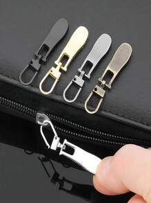 6/8/10 Pieces Of Multi-Color Detachable Zipper Pullers Instant Zipper Repair Kit Pullable Pullers - Easily Replace Torn And Broken Zippers Down Jacket Jackets Bags Universal Zipper Pullers Snap Repair Pendant Zipper Pullers Universal Accessories For Bags , Clothes, Backpacks, Wallets And Handicrafts - Black Embroidery Supplies Travel Essentials Travel Accessories Vacation Summer Holiday Back To School