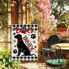 Dog Lovers Garden Flag 30.48 X 45.72 Cm Double Sided Flag Exterior Vertical Holiday Garden Decoration