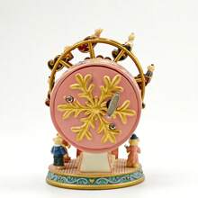 Rotary Ferris Wheel Resin Music Box, Decor Ornament, Gift For Birthday, Holiday, Anniversary