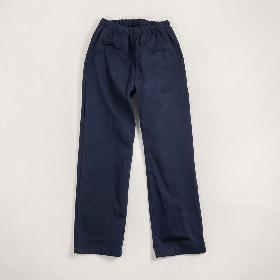 pantalon de jareta   Trabajo  Liso  Todo  suelto  Cordón - Azul - Ver 1
