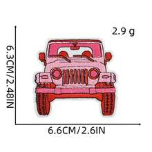 Multicolor Car Pickup Embroidery Patches Truck Driver Iron On Patches Sew DIY Clothing Accessories Cloth Stickers Suitable For Backpacks, Jeans, Jackets, T-Shirts, Hats, Dresses, Etc - Multicolor - View 11