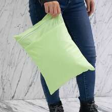 Baby Cloth Diaper Wet/Dry Bag With Two Zippered Pockets, Waterproof Washable And Reusable For Travel, Beach, Pool, Gym, Bathing Suits Or Wet Clothes,... Toiletry Bag For Ladies,Small Makeup Bag,Toiletry Bag For Ladies,Small Makeup Bag,Toiletry Bag For Women,Gifts For Women,Christmas Gifts,Gift Ideas For Women - Multicolor - View 2