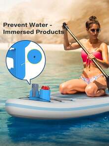 1pc Outdoor Kayaking Waterproof Phone/Drink Holder Mount For Surfboard - Multicolor - View 9