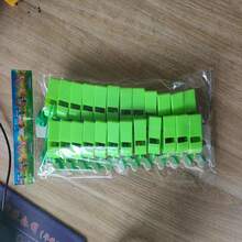 24pcs Colorful Plastic Whistle Cheerleading Referee Whistle Sports Fan Supplies
