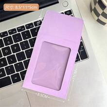 10pcs/Set Hanging Paper Photo Frames Diy Album Colorful Picture Wall, Party Decor With Clips And Ropes Gifts Birthday Graduation - Multicolor - View 13