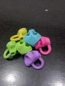 6PCS Pencil Adapter For Kids, Children's Pencil Holder Writing Posture Correction Tool For Pencils, Pencil Adapter Pencil Grip Tool - Multicolor - View 10