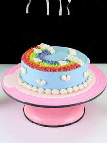 1 件圆形硅胶烘焙垫，不粘硅胶烘焙垫，带测量防滑面团垫，可重复使用硅胶垫，用于制作蛋糕、饼干、马卡龙、面包和糕点