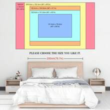 Forest Tapestry Nature Wall Tapestry For Bedroom Green Tree Tapestries Wall Tapestries For Living Room Bedroom Green Forest Home Decoration For Bedroom,Living Room,Dorm - 睡蓮 - 查看 3