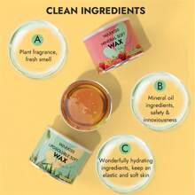 WAXKISS WAXKISS Crema depilatoria suave de 400g envasada en frasco, para uso doméstico, indolora, apta para todo tipo de piel y textura del vello, ideal para depilar diferentes partes del Body como axilas, piernas, manos, etc.