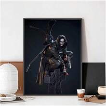 1 Pc Optional Frame Posters Wall Arts Pop Movie B-THE R-CROWS Poster Poster Club Bar Paper Vintage Poster Wall Art Painting Bedroom Study ,Wall Art With Frame - Multicolor - View 29