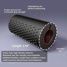 1pc Barbell Dumbbell Grip Portable Fitness Equipment Fitness Equipment Accessories Avoid Injury Increase Friction Gym Accessories - Multicolor - View 9