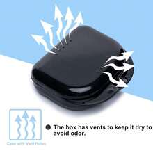 3pcs/1pc Dental Retainer Case With Ventilation Holes, Orthodontic Appliance Storage Box, Portable Denture Holder Case For Home, Office, Travel