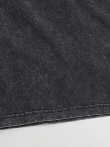 230 G Men's T-Shirt, Pure Cotton, Washable, Off-The-Shoulder, Crew Neck, Short Sleeves, Suitable For All Seasons