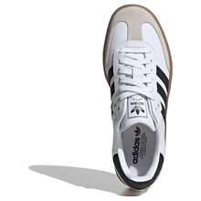 Sambae 'White Black Gum' Cloud-White Core-Black Gold-Metallic Sneakers Women JI1349 - 彩色 - 查看 5