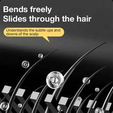 3支装二合一染发刷，快速补染，防水防汗，黑色/棕色/深棕色 - 彩色 - 查看 6