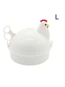 Lovely Chicken Shaped Egg Boiler Steamer 4 Eggs 1Egg Microwave Egg Cooker Cooking Tool Kitchen Accessories