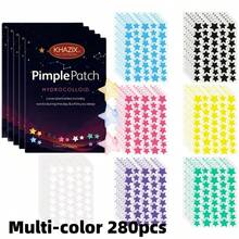 星形痘痘贴 适用于面部水胶体，1400 片，水胶体痤疮贴，可爱星形痘痘贴 - 彩色 - 查看 13