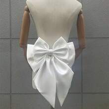Phụ kiện nơ cài tóc mới, thanh lịch, phù hợp cho cô dâu trong đám cưới, mặc hàng ngày và trang phục trang trọng, có thể tháo rời, thích hợp cho chụp ảnh, tiệc tùng và váy cưới, phụ kiện ngày Valentine. - Nhiều màu - Xem 9