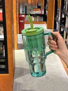 The New Summer Giant Water Cup Features A High Level Of Appearance, Is Simple And Fresh, And Has A Large Capacity. It Is Portable And Comes With A 1PC Tea Water Separator - Multicolor - View 14