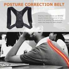 Unisex Invisible Posture Corrector, Back Straightener To Correct Humpback, Prevent Curvature And Relieve Pain Exercise Waist Belt Suitable For Workout Home Sports And Walk