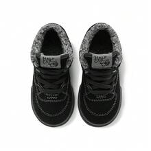 Vans 儿童 HALF CAB 保暖舒适休闲运动鞋，2026 春季新款 - 黑色 - 查看 4