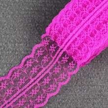 45mm 10 Yards Net Lace Trim Ribbon Ideal For Wedding Christmas Curtain Decorations DIY Hair Bows Sewing Fabric