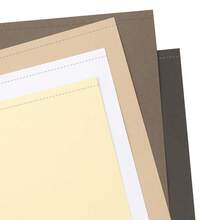 Cartulina de colores neutros lisos de Colorbok, 12x12 pulgadas, 121 lb. / 180 gsm, 30 hojas - espliego - Ver 4