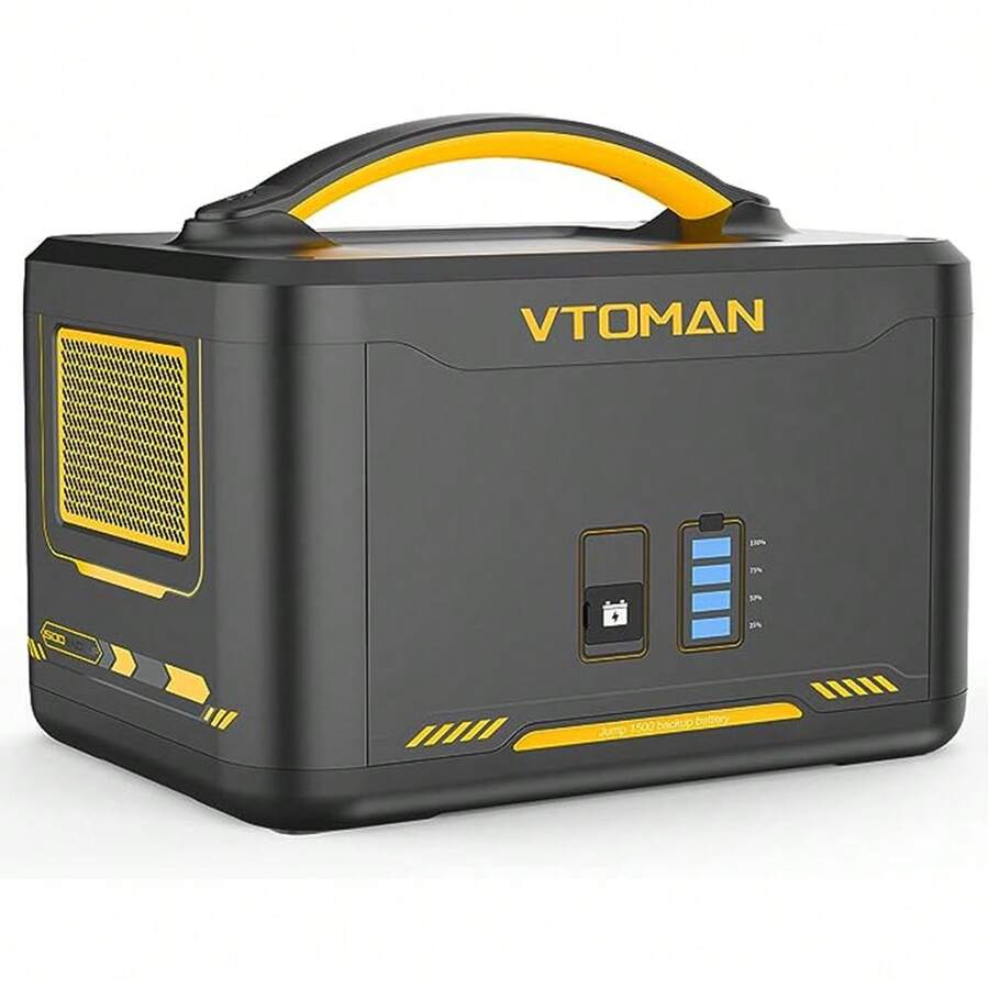 VTOMAN Jump 1500 Extra Battery 1548Wh, Backup LiFePO4 (LFP) Battery Jump 1000 & Jump 1500X & Jump 1800 Power - JUMP 1500 EB - View 1