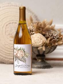 Custom Personalized Stickers And Personalized Logos Stickers For Parties, Birthdays, Christenings, Weddings Wine Bottle Stickers Design Your Own Stickers Personalized Stickers - Multicolor - View 5