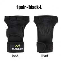 1 par de luvas antiderrapantes para ginástica, luvas para levantamento de peso, adequadas para treino, condicionamento físico, treinamento de força