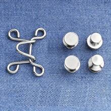 1 Sets Of Waist Collection Artifact Jeans Waistband Adjustment Small Fixed Button Pants Waistband Tightening Button Size Adjustment Button Waist Buckle