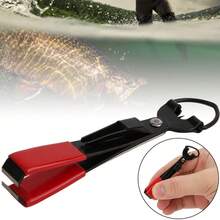 Fishing Quick Knot Tool Fast Tie Nail Knotter Line Cutter Clipper Nipper Hook - Black - View 1