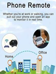 迷你无线WiFi安防摄像头，支持远程连接，放置方便，提供高清720P视频质量，操作简便（产品不含电池，需要持续USB供电，高清720P，购买前请仔细阅读产品说明！）