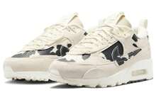 Air Max 90 Futura 'Cow Print' Cream Sail  Black Sneakers Women FN7170-133 - Multicolor - View 3