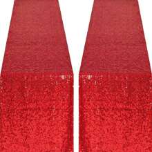 Square Sequin Table Runner, Suitable For All Kinds Of Party Decorations