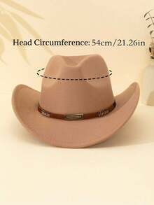 1 Stück Unisex & Kinder schwarzer Filzhut aus Segeltuchmaterial mit Anker Dekor, westlicher Stil Sonnenhut, geeignet für tägliche Outfits, Partys, Outdoor-Aktivitäten, ganzjährig