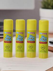 5 Packs (9g) PVA Cartoon Solid Glue Sticks For Office & Student DIY Handmade Stationery, White, Back To School Season - Multicolor - View 6