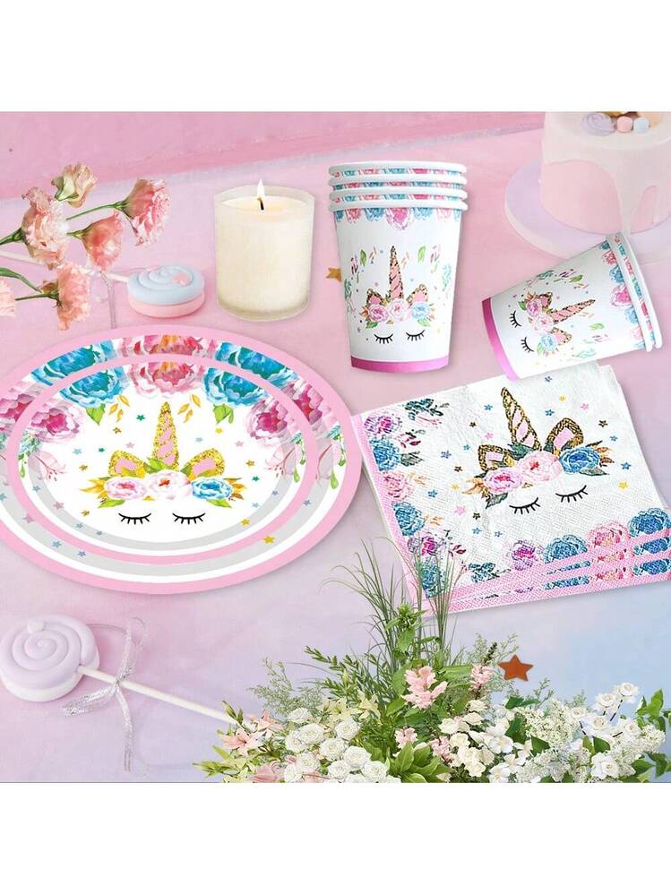 Set di stoviglie usa e getta per il 50° compleanno nero e oro, piatti