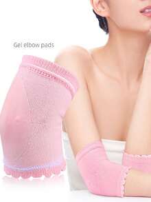 1 对硅胶干裂肘套，足部和手部护理，干裂肘部保护器，保湿，肘部和脚跟两用 - 彩色 - 查看 2