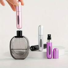 1pc Refillable Mini Perfume Atomizer Spray Bottle Set: Conveniently Carry Your Favorite Fragrances With This Set Of Portable And Leak-Proof Mini Spray Bottles, Featuring An Easy Pump-To-Fill Design For Travel, Handbags, And On-The-Go Touch-Ups, Ensuring You Always Smell Your Best Wherever You Are. - 彩色 - 查看 4